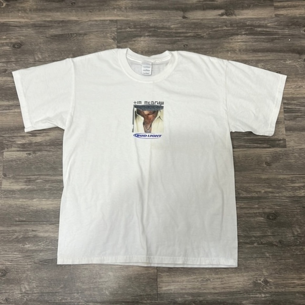 VINTAGE TIM MCGRAW X BUD LIGHT T-SHIRT